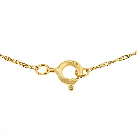 1.5 Carat 14K Solid Yellow Gold Cross Necklace Natural Peridot