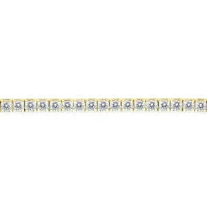 6 Carat Tw Diamond Tennis Bracelet In 14K Yellow Gold
