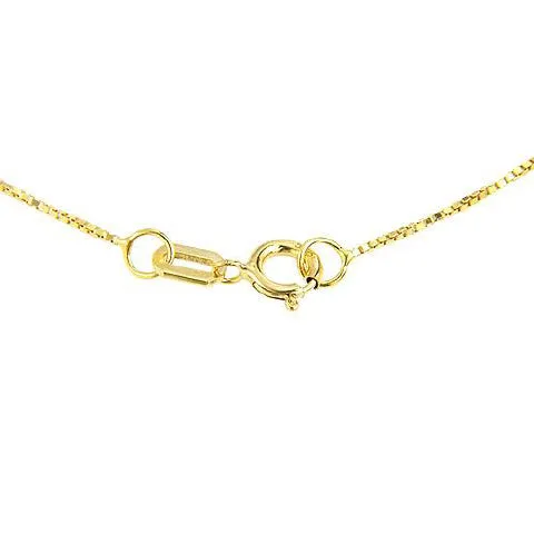 8.5 Carat 14K Solid Yellow Gold Y-e-s Green Amethyst Necklace