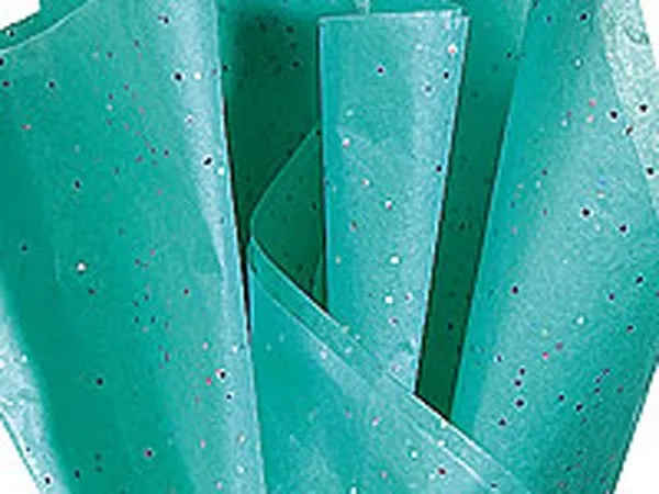 Aquamarine Gemstone Tissue Paper