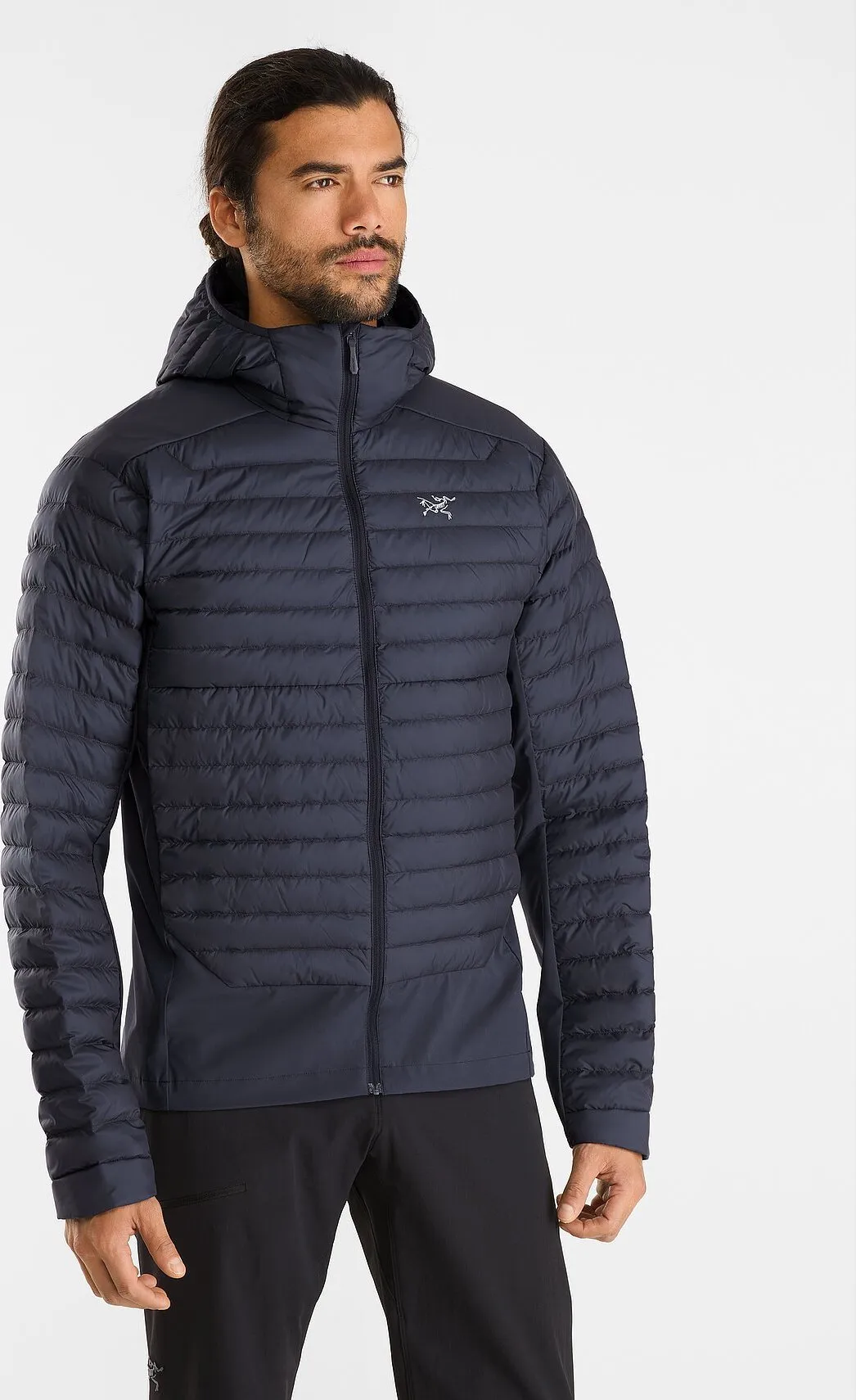 Arc&#x27;teryx Men&#x27;s Cerium Hybrid Hoody Black Sapphire | Buy Arc&#x27;teryx Men&#x27;s Cerium Hybrid Hoody Black Sapphire here | Outnorth