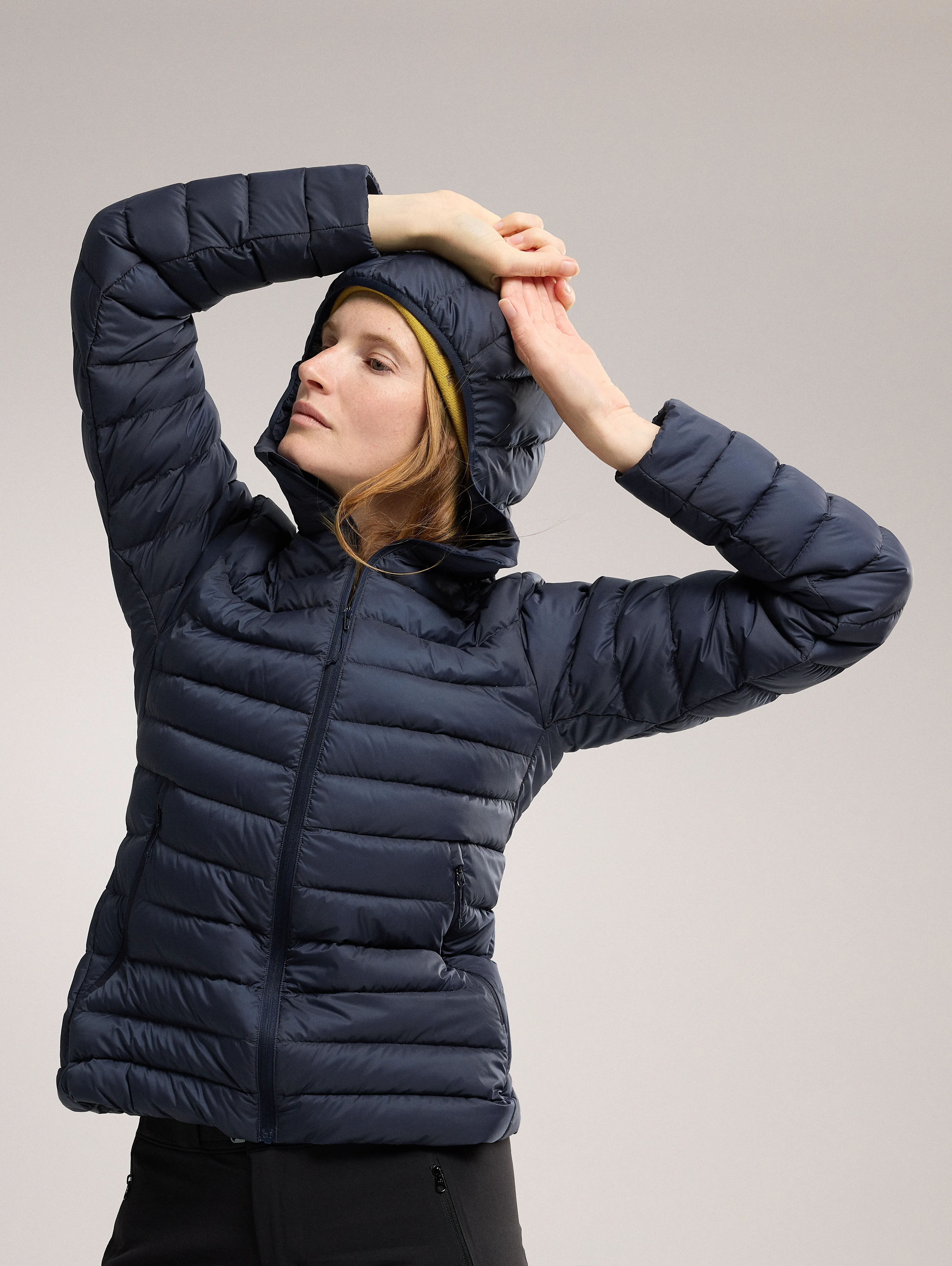 Arc&#x27;teryx Women&#x27;s Cerium Hoody Black Sapphire | Buy Arc&#x27;teryx Women&#x27;s Cerium Hoody Black Sapphire here | Outnorth