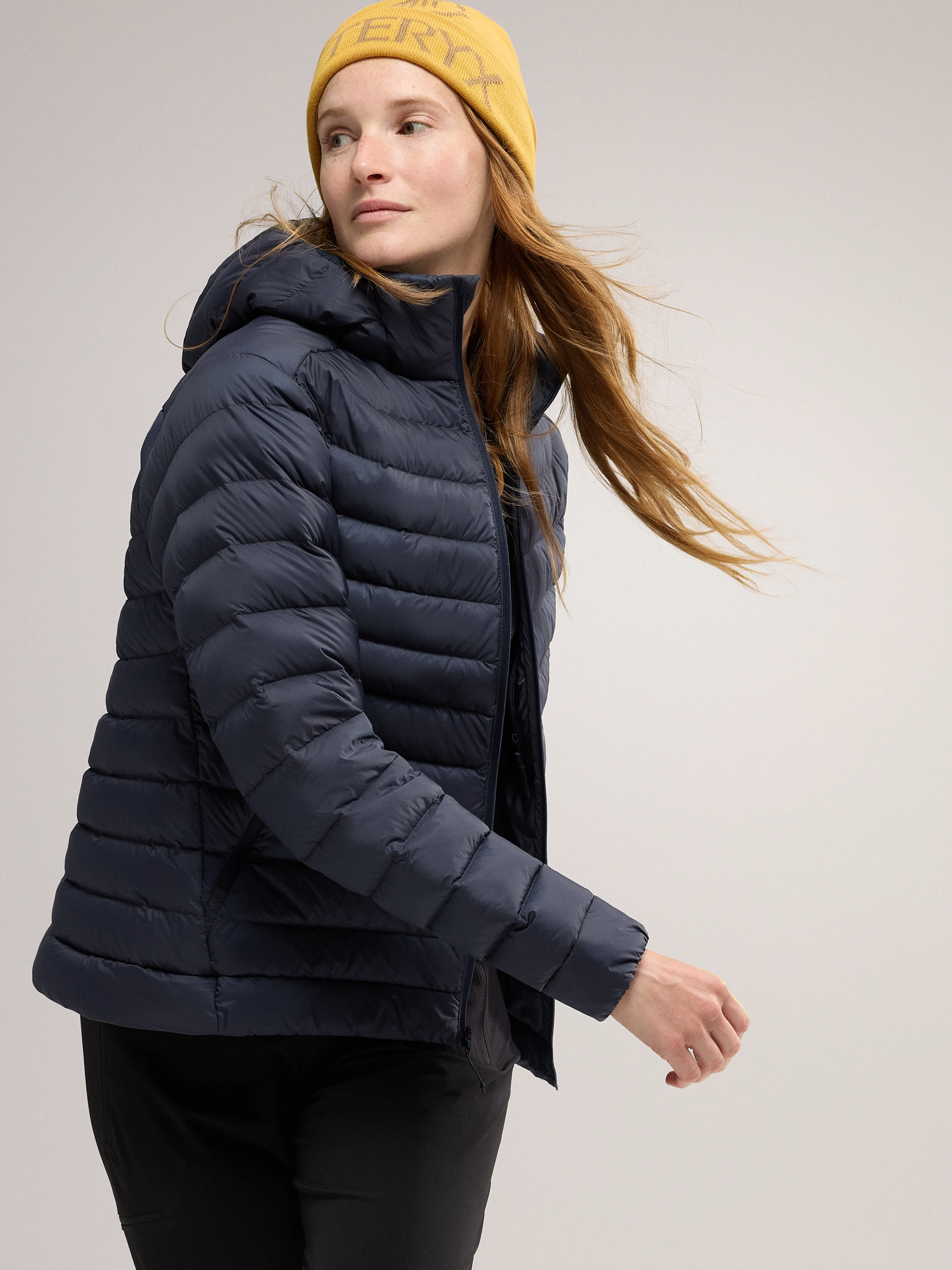 Arc&#x27;teryx Women&#x27;s Cerium Hoody Black Sapphire | Buy Arc&#x27;teryx Women&#x27;s Cerium Hoody Black Sapphire here | Outnorth