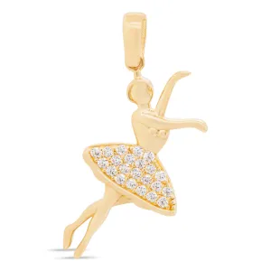 Beautiful Ballerina 25MM Pendant