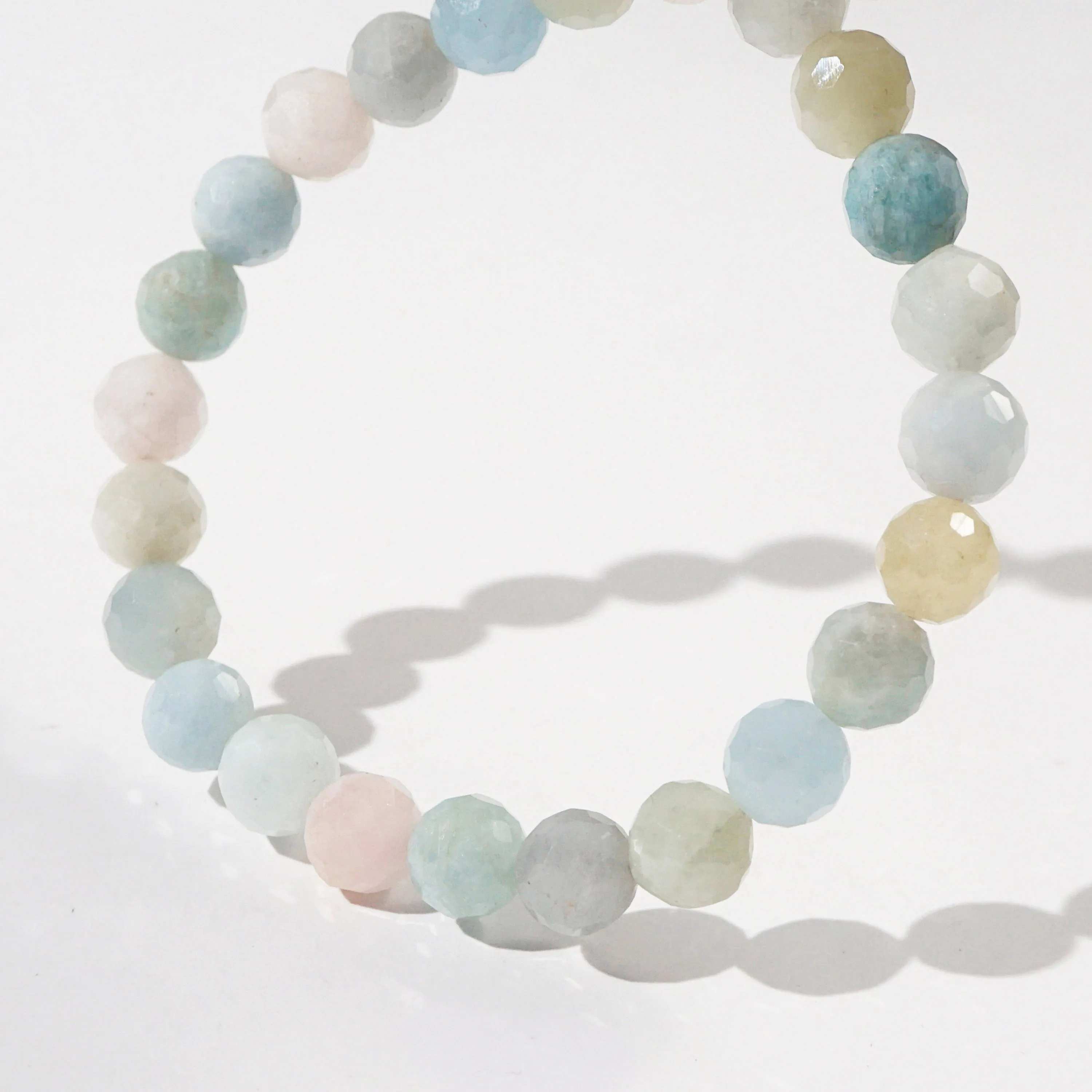 Beryl Faceted 8mm