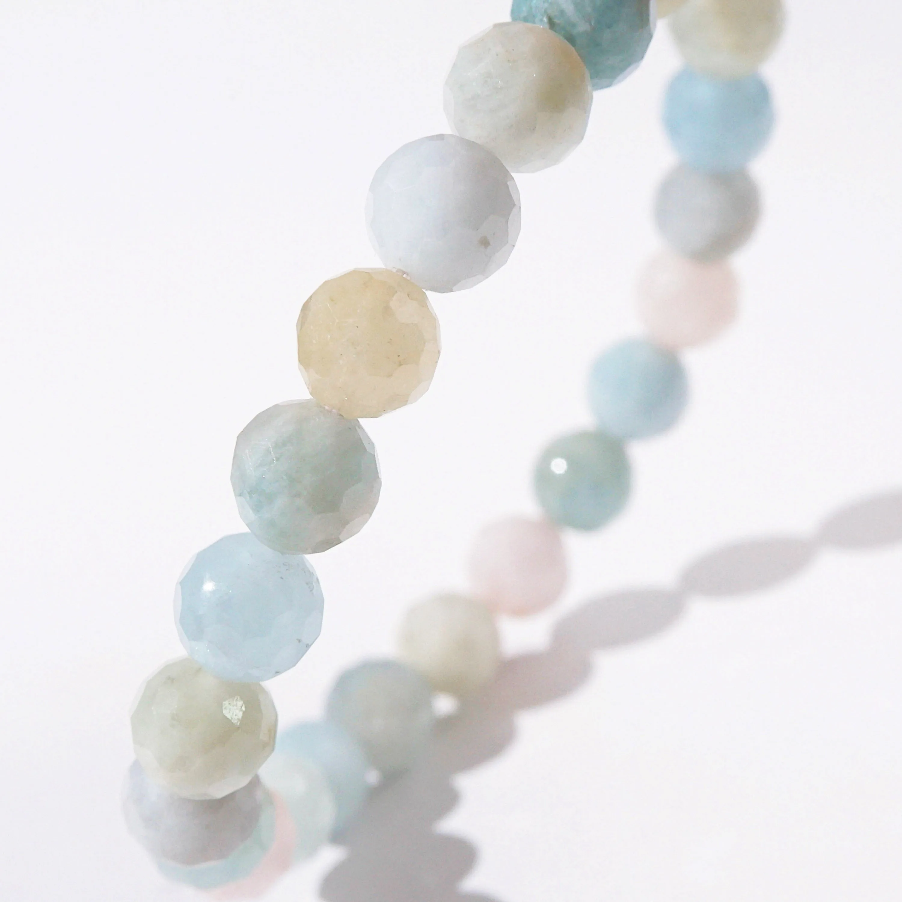 Beryl Faceted 8mm