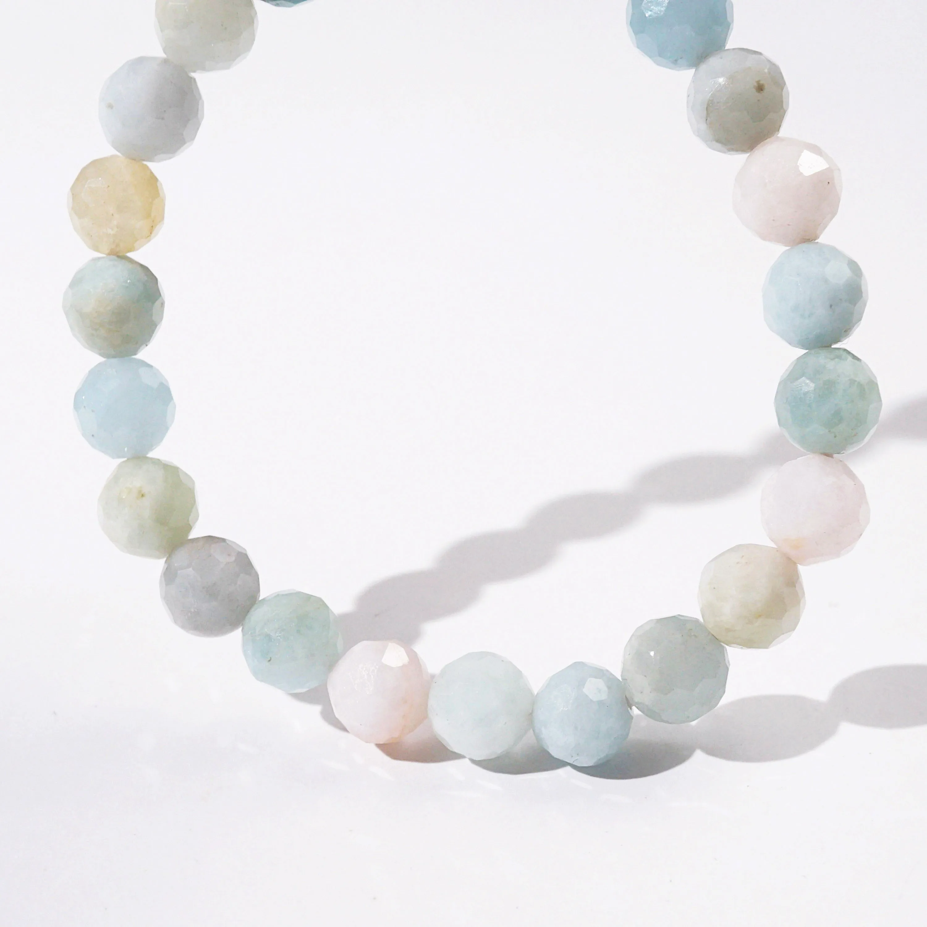 Beryl Faceted 8mm