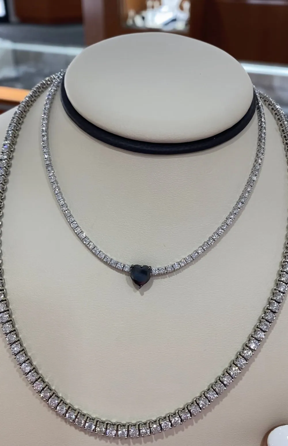 Black Diamond Tennis Choker