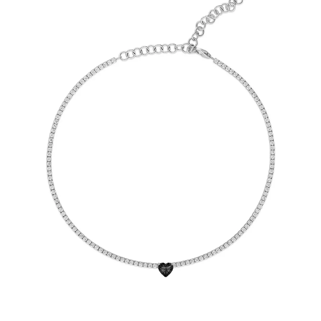 Black Diamond Tennis Choker