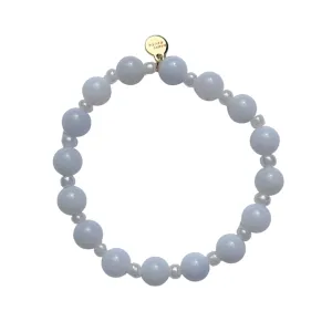 Blue Lace Agate Healing Bracelet