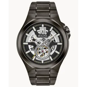 Bulova Maquina Classic Gunmetal IP 46mm Automatic