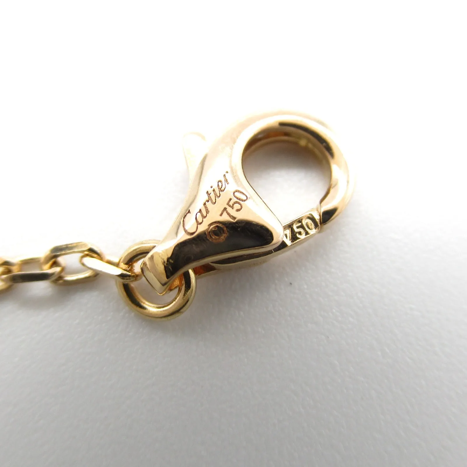 Cartier Pink Gold Diamond Sapphire Bracelet