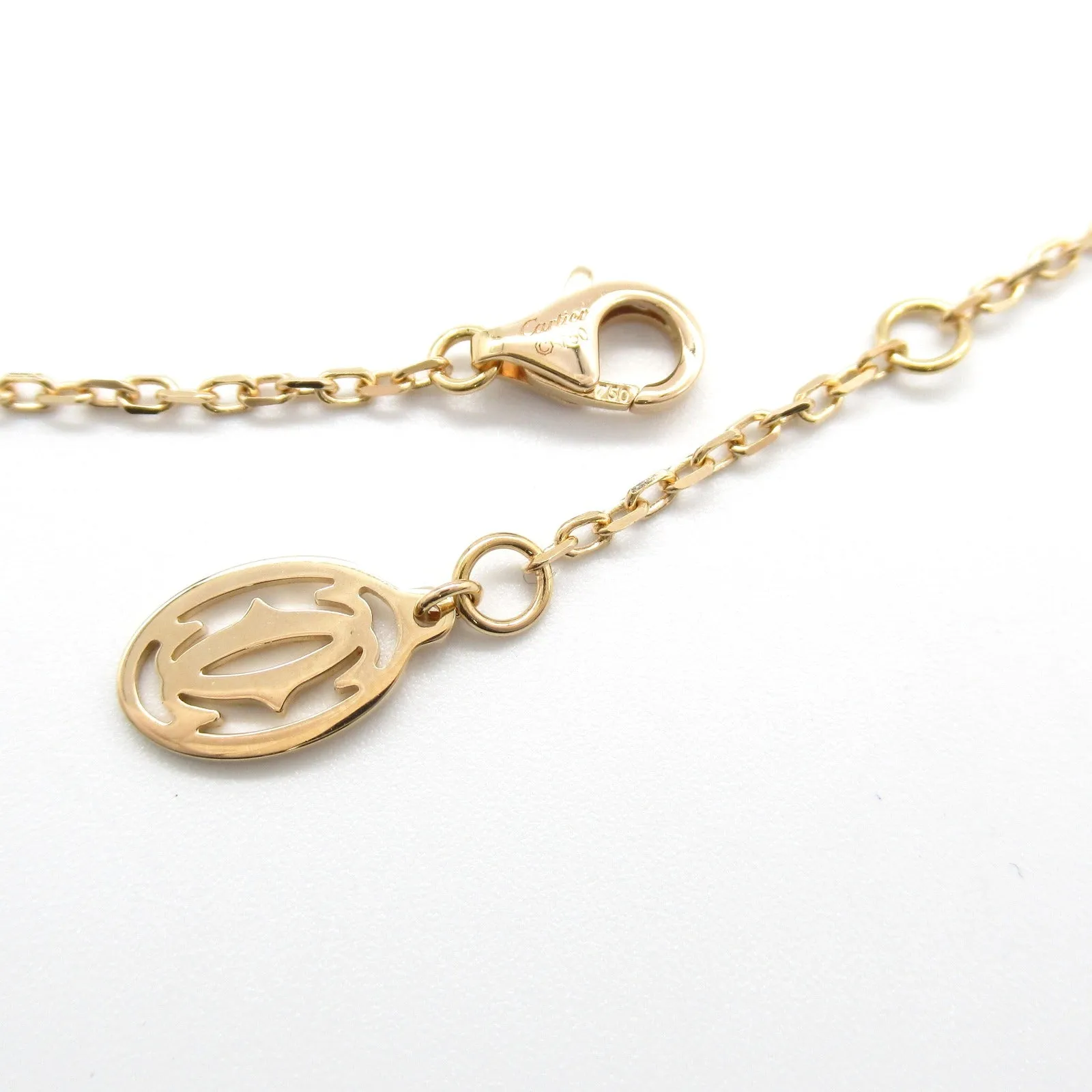 Cartier Pink Gold Diamond Sapphire Bracelet