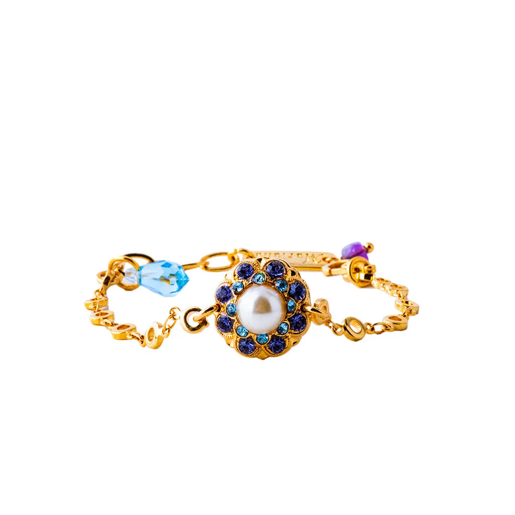 Cluster Chain Bracelet in "Blue Moon" *Custom*