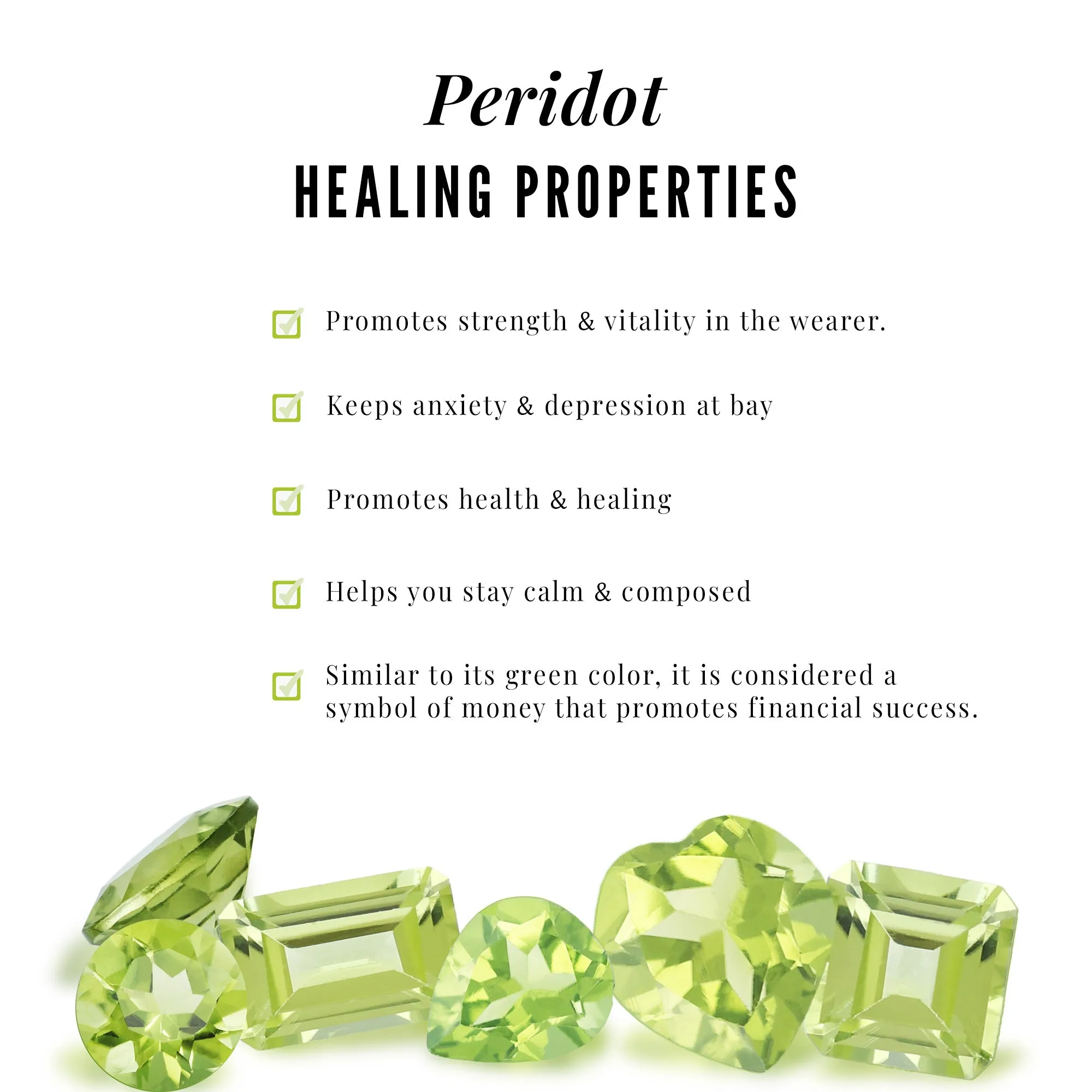 Cushion Cut Peridot Statement Engagement Ring with Moissanite