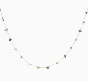 Drops of Energy Necklace - Amethyst