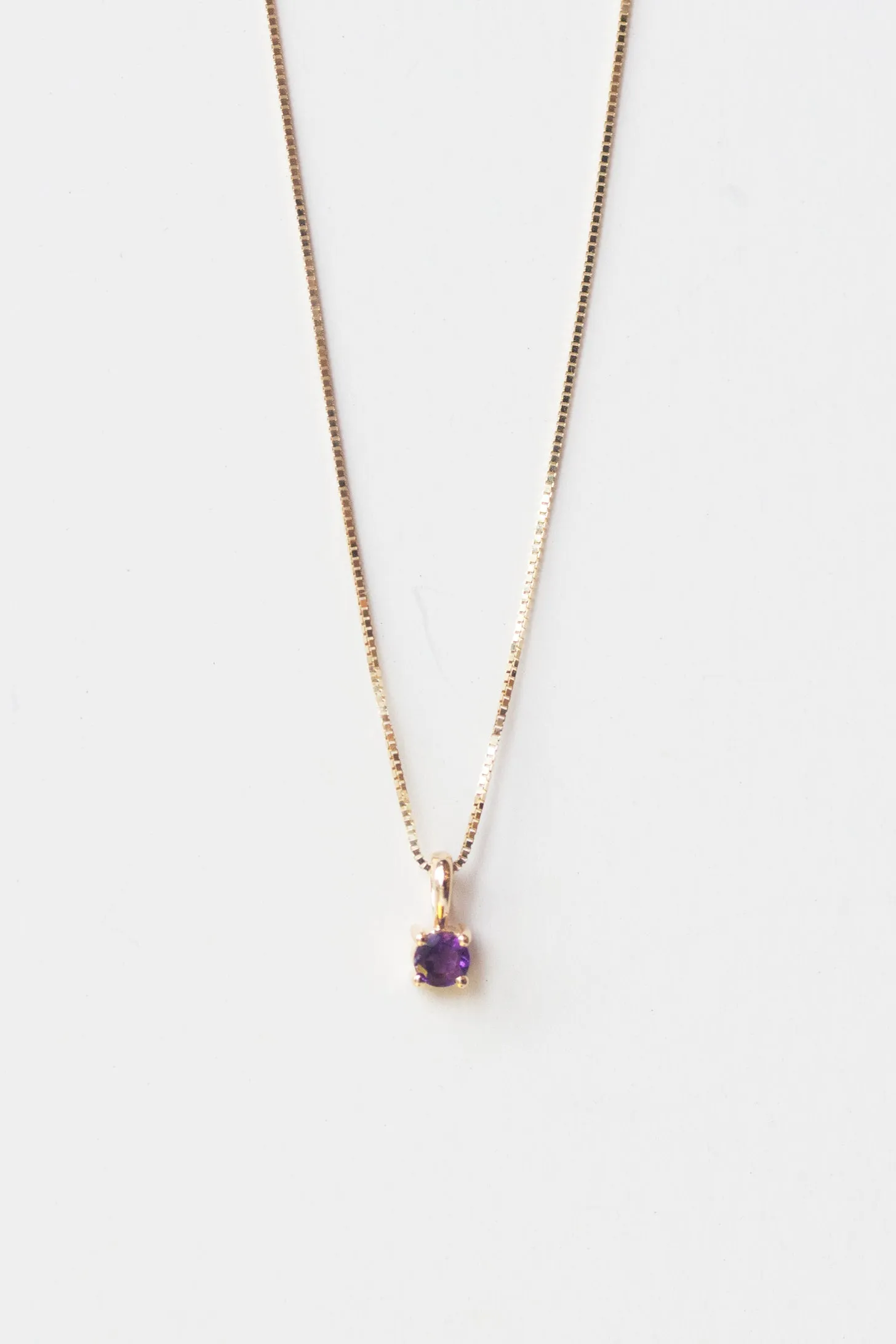 Element Necklace in Amethyst