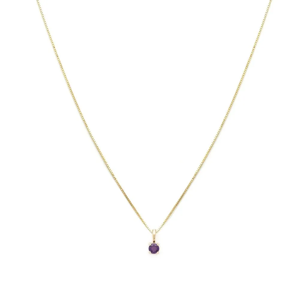 Element Necklace in Amethyst