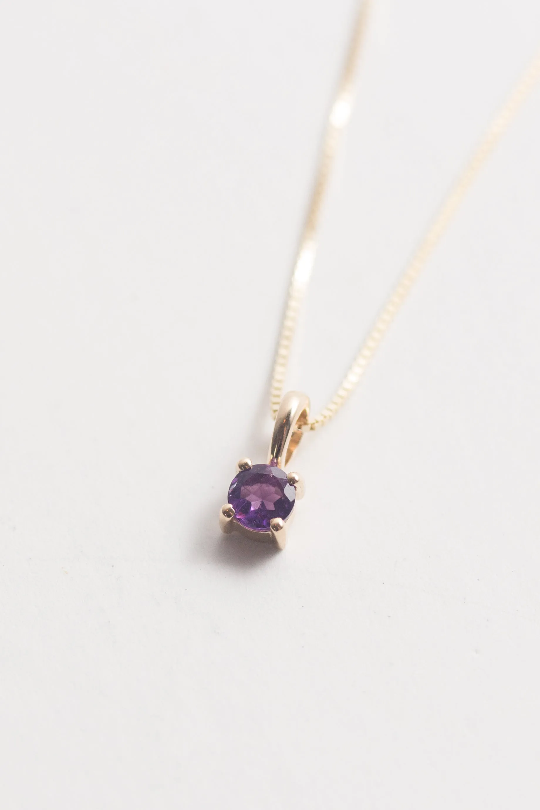 Element Necklace in Amethyst