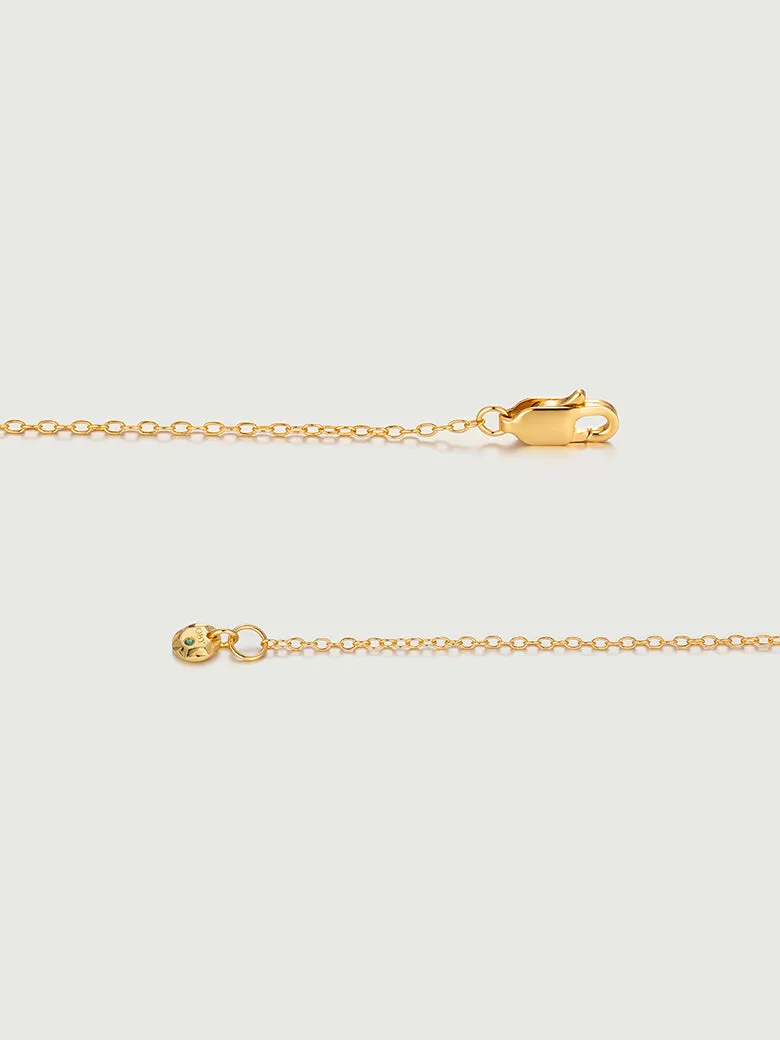 Encircle Loops Ruby Necklace