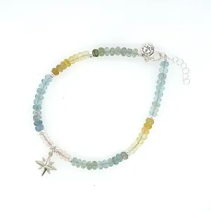 Gemstone Compass Rose Bracelet