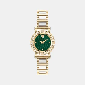 Greca Women's Green Analog Stainless Steel Watch VE2Q00622