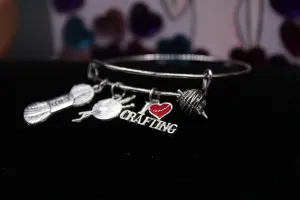 I love crafting bangle