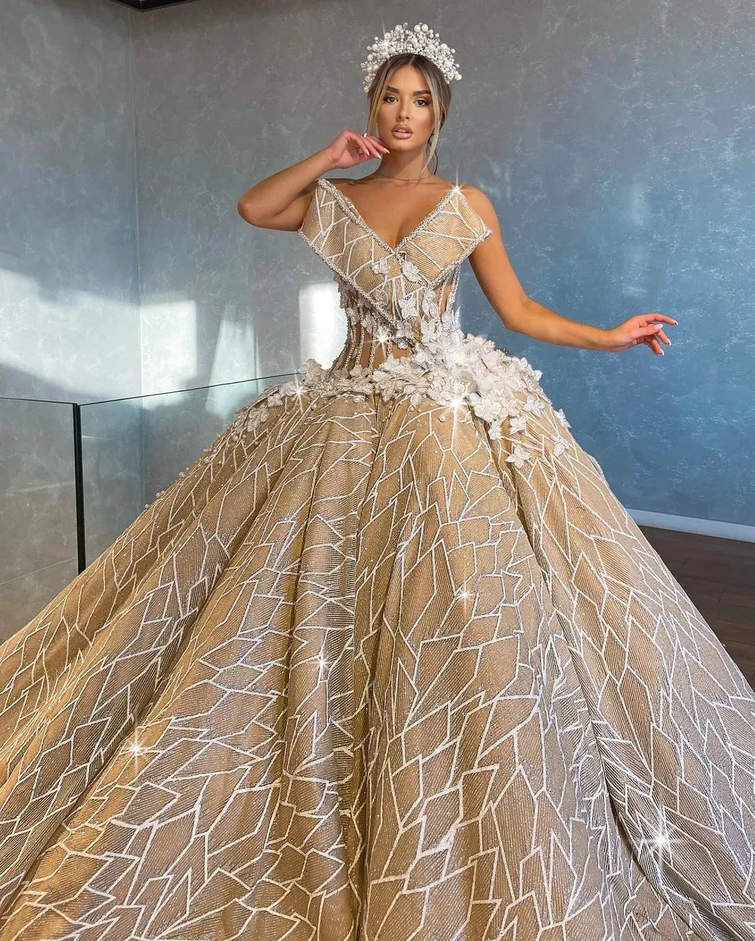 Itzayana Beautiful  Wedding Dress