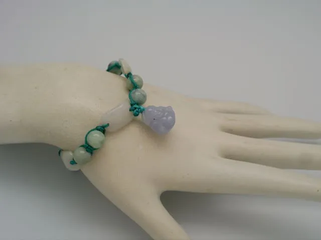 Jade by Nikolai Buddha Charm Bracelet - For Good Health