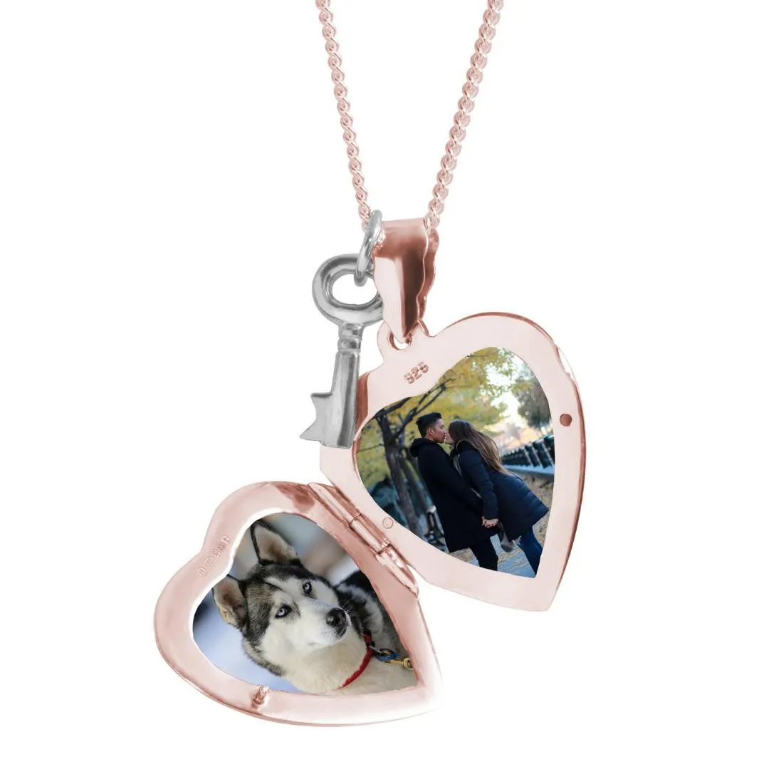 Key Locket | Rose Gold