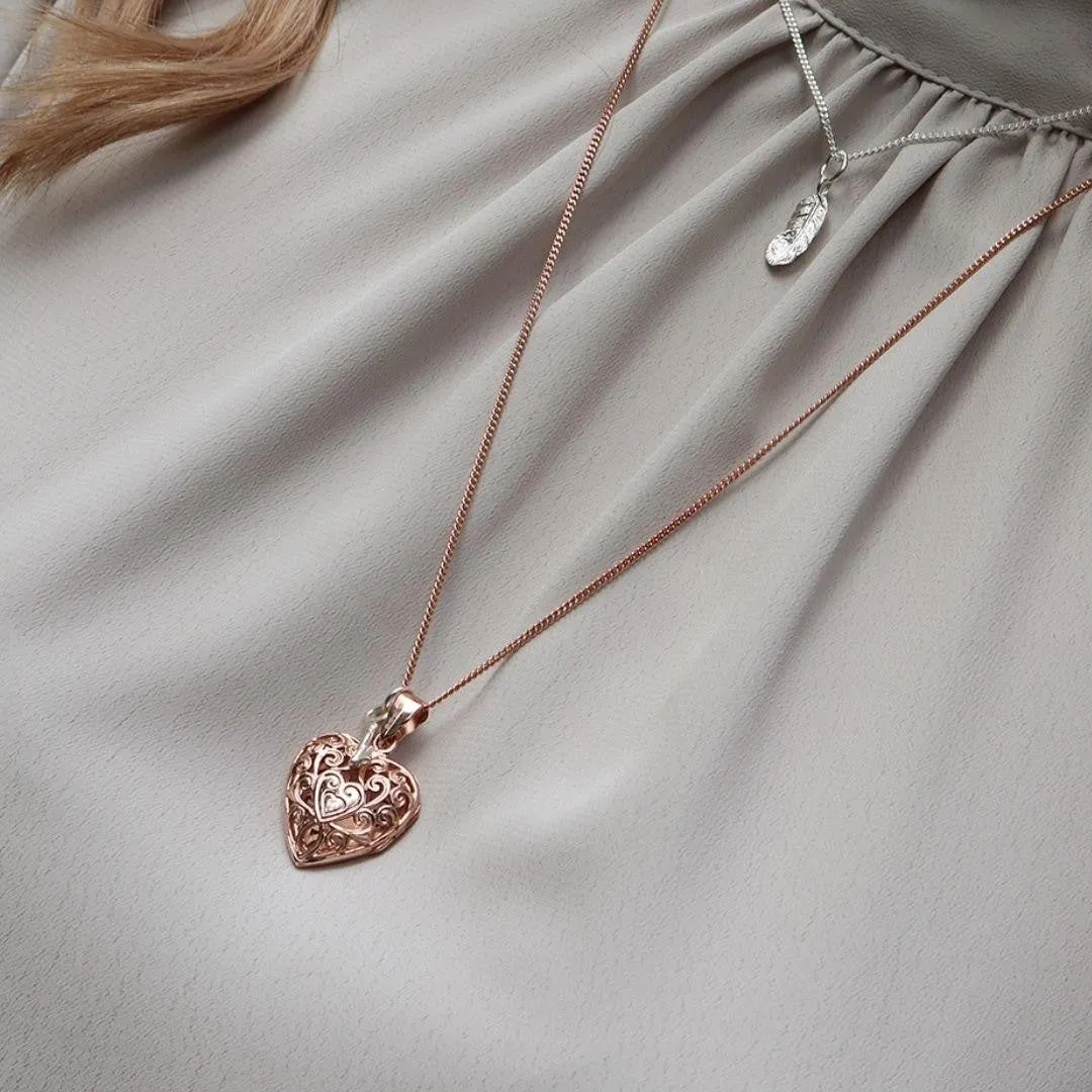 Key Locket | Rose Gold
