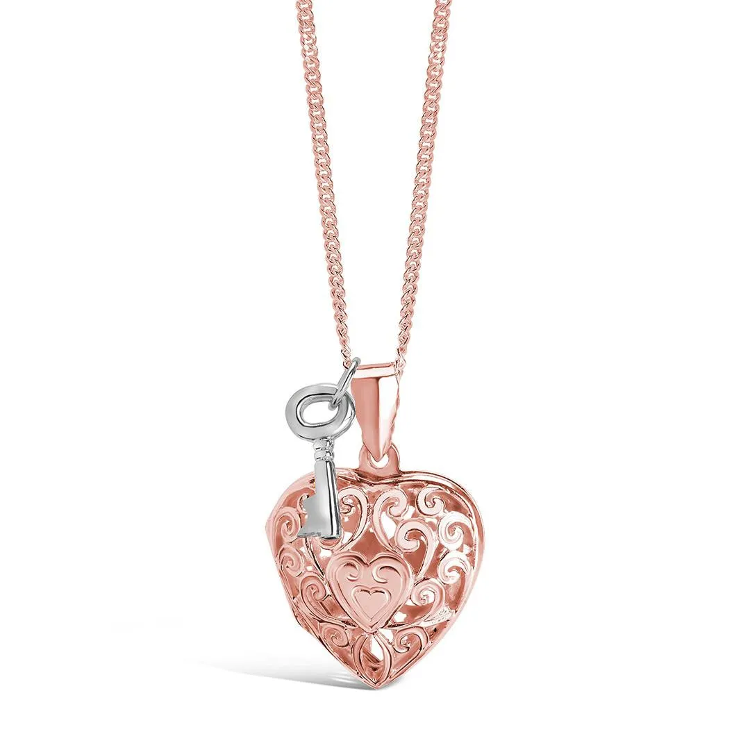 Key Locket | Rose Gold