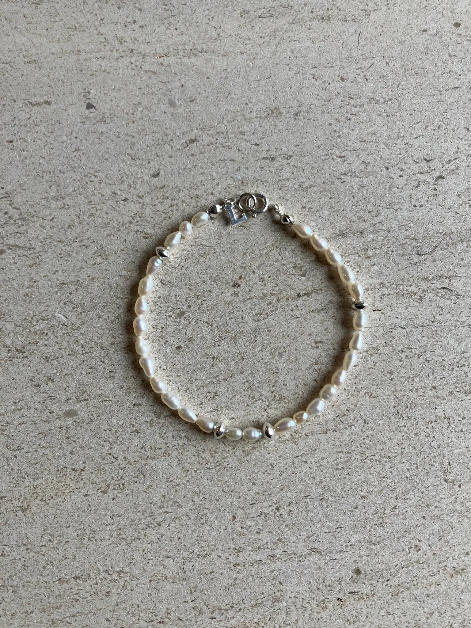 Lemme.  別注Pearl Bracelet【ご予約商品】