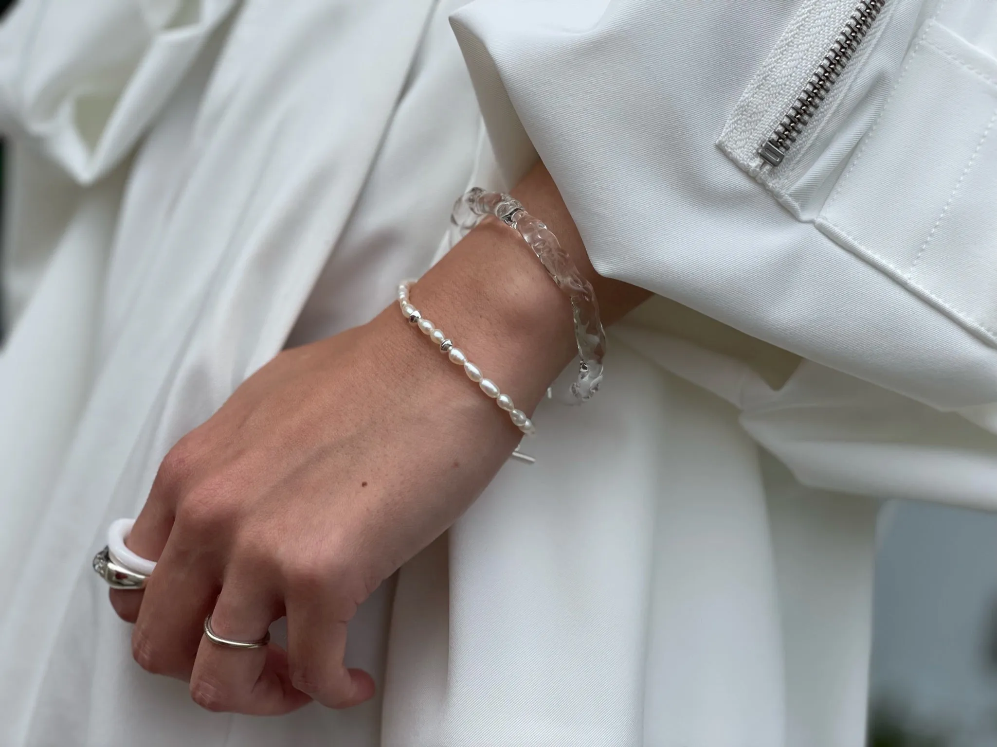Lemme.  別注Pearl Bracelet【ご予約商品】