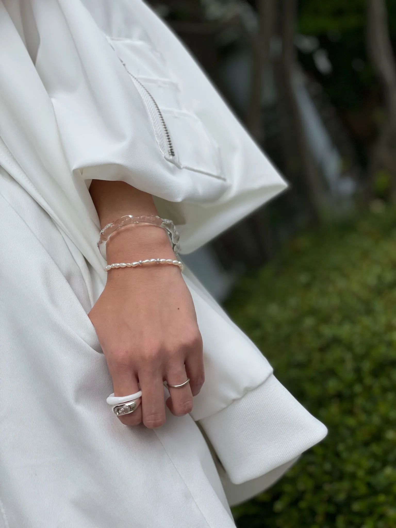 Lemme.  別注Pearl Bracelet【ご予約商品】