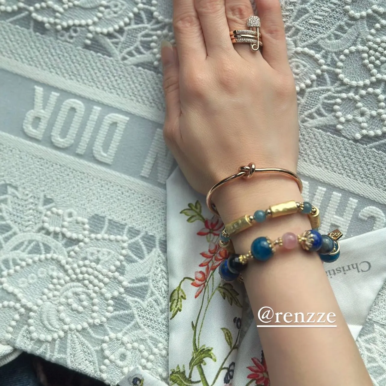 Lucky 6 Aquamarine Bracelet