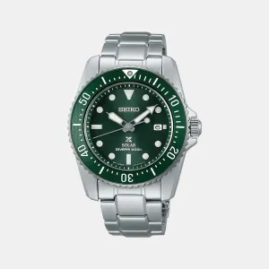 Men's Green Analog Stainless Steel Watch SNE583P1