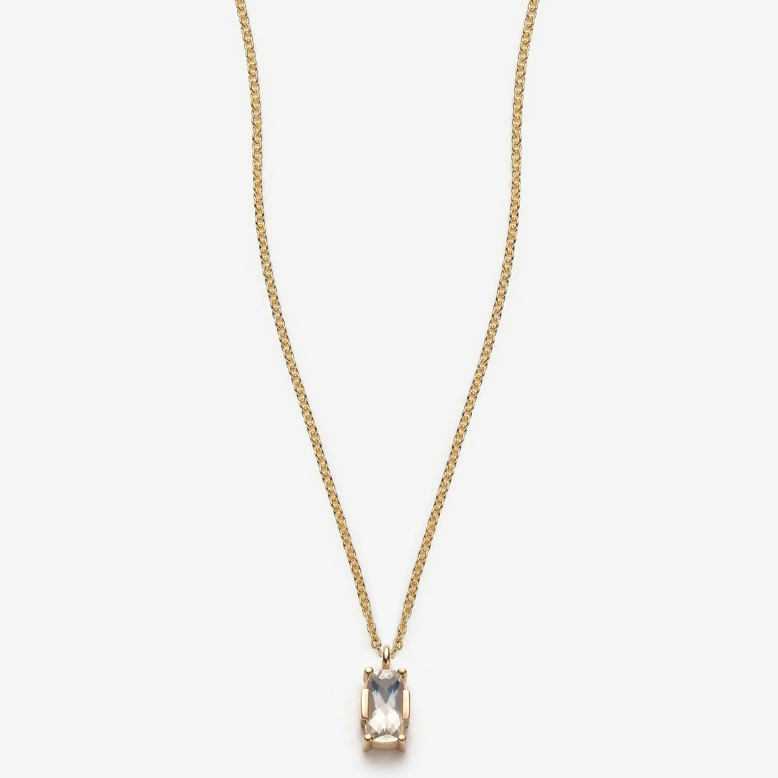 Moonstone Geometric Pendant