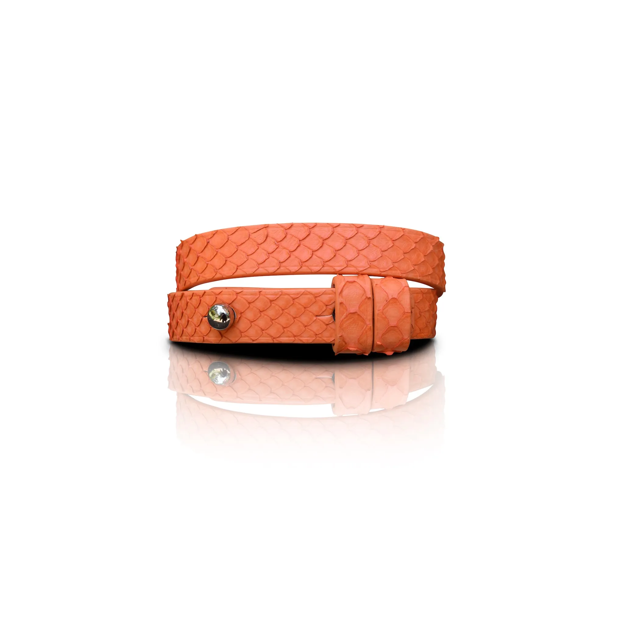 Orange Double Wrap Bracelet