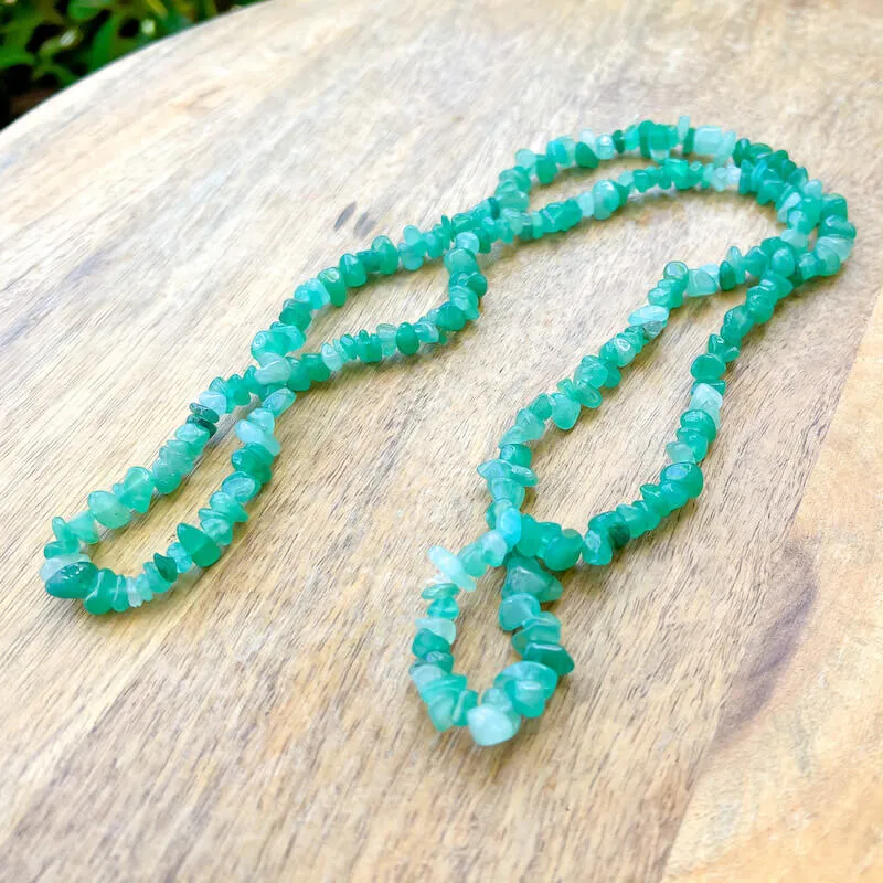 Raw Chip Necklace - 32 in.