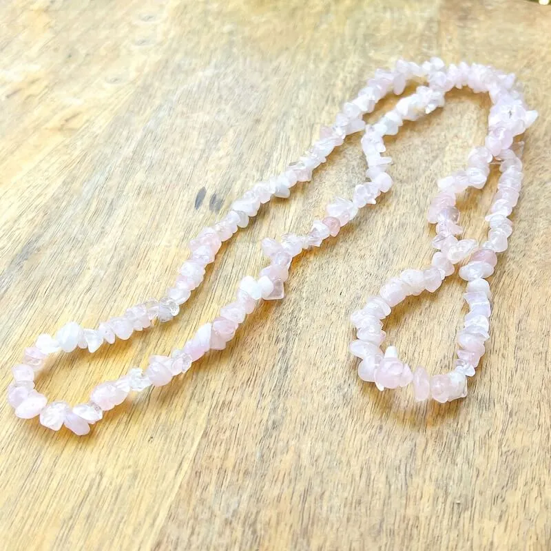 Raw Chip Necklace - 32 in.