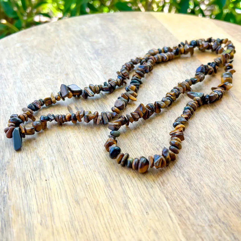 Raw Chip Necklace - 32 in.