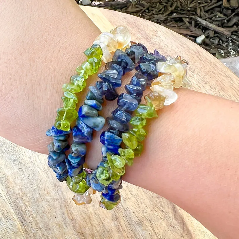 Raw Chip Necklace - 32 in.