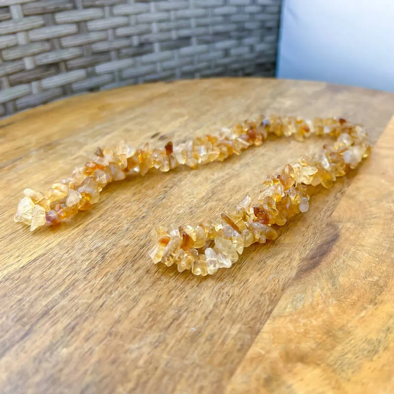 Raw Chip Necklace - 32 in.