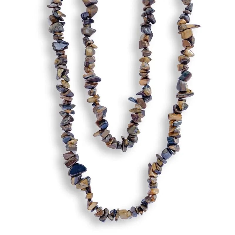 Raw Chip Necklace - 32 in.