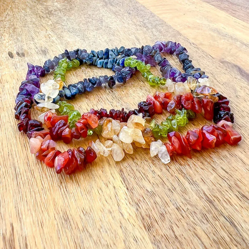 Raw Chip Necklace - 32 in.