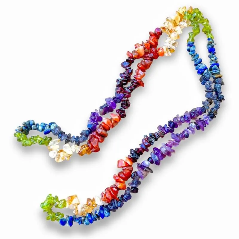 Raw Chip Necklace - 32 in.