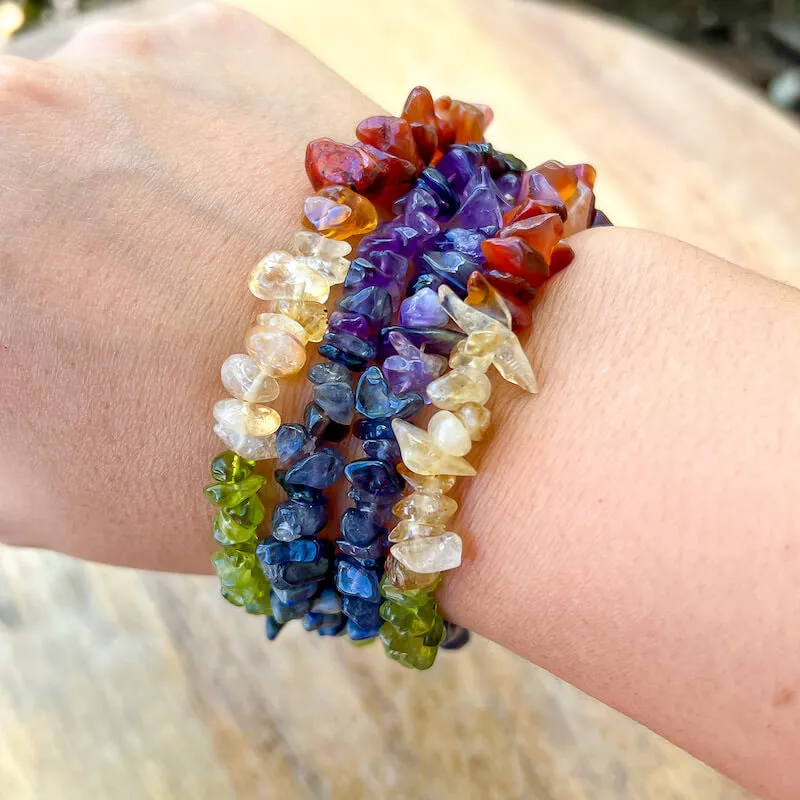 Raw Chip Necklace - 32 in.