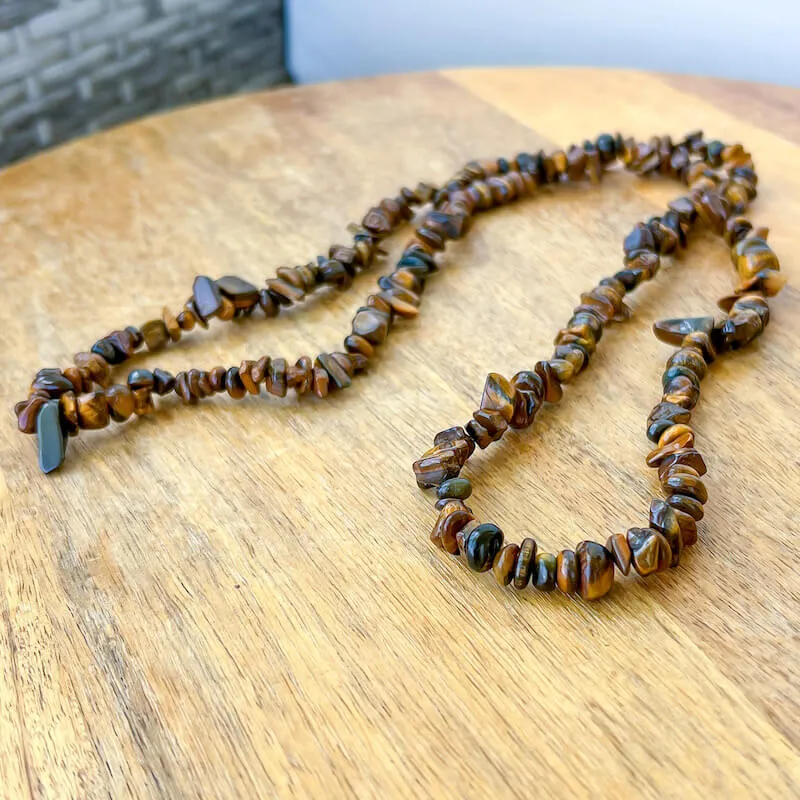 Raw Chip Necklace - 32 in.