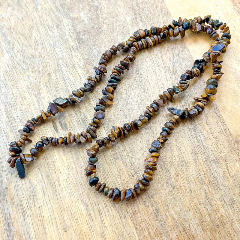 Raw Chip Necklace - 32 in.